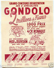 Affichette publicité concours d'occasion  Dijon