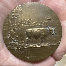 Médaille agriculture bronze d'occasion  Gerzat