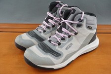 Botas femininas Keen Tempo flex 8 cinza sintético com cadarço casual caminhada WP sapatos comprar usado  Enviando para Brazil