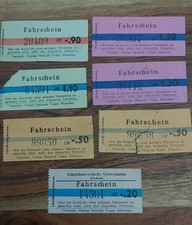 Fahrscheine mnibusverkehr ster gebraucht kaufen  Berlin