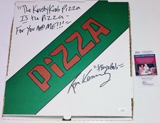 CALÇA QUADRADA BOB ESPONJA AUTOGRAFADA ASSINADA POR TOM KENNY CAIXA DE PIZZA ADEREÇO JSA CERTIFICADO DE AUTENTICIDADE 1/1 comprar usado  Enviando para Brazil