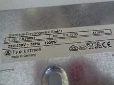 Siemens ek76051 ego gebraucht kaufen  Grebenhain