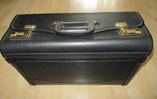 Pilotenkoffer leder arztkoffer gebraucht kaufen  Villingen-Schwenningen