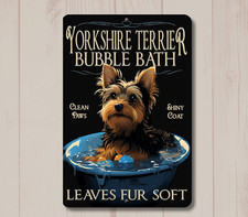 Yorkie bubble bath for sale  Cross Plains