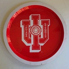 ANTIGO INDIANA UNIVERSITY 13" BANDEJA DE APERITIVO DE BISCOITO DE METAL IU HOOSIERS  comprar usado ANTIGO INDIANA UNIVERSITY 13" BANDEJA DE APERITIVO DE BISCOITO DE METAL IU HOOSIERS  comprar usado  Enviando para Brazil