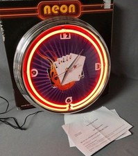 Neon clock poker for sale  Cut Off