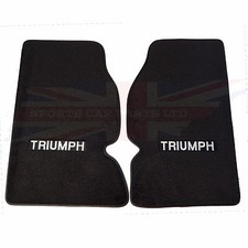 Novo Conjunto de Tapetes de Pelúcia Triumph TR4 TR4A TR250 TR6 Logotipo Triumph comprar usado  Enviando para Brazil
