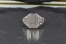 Siegelring silberring 1920 gebraucht kaufen  Fürth