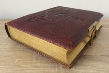 Victorian brown tooled for sale  BEXHILL-ON-SEA