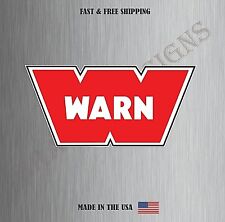 Warn logo vinyl for sale  Coral Springs