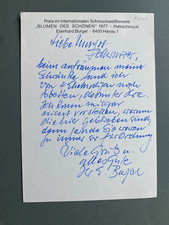 Eberhard burgel signed gebraucht kaufen  Berlin