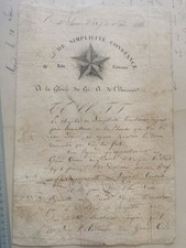 Lot lettres documents d'occasion  Ancy-le-Franc