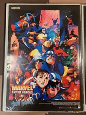 Usado, Pôster Marvel Super Heroes vs Street Fighter 51,5cm x 73cm Capcom - Fedex/DHL comprar usado  Enviando para Brazil