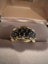 Ring saphiren 585 gebraucht kaufen  Unterschleißheim