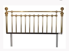 Brass headboard dimensions for sale  STOKE-ON-TRENT