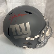 Réplica de capacete Lawrence Taylor autografado tamanho real ardósia (certificado de autenticidade Beckett) comprar usado  Enviando para Brazil