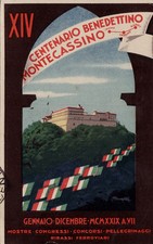 Montecassino xiv centenario usato  Roma