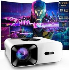 Fwiull C12 projektor 4K, WiFi, Bluetooth, elektroniczna regulacja ostrości B-WAR, używany na sprzedaż  PL