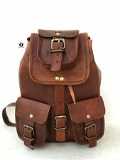 Pequeño-largo Mujer Mochila Viaje Bolso de Piel Mochila Bandolera comprar usado  Enviando para Brazil