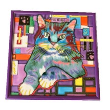 Colorful cat decorative for sale  Silverdale