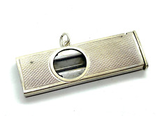 Usado, Cortador de charuto vintage 1972 Hallmarked prata esterlina 13,1 gramas comprar usado  Enviando para Brazil