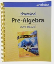 Abeka pre algebra for sale  Stockton