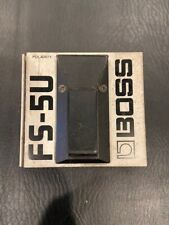 boss guitar 5u fs pedal for sale  Portland