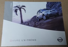 Catalogue publicitaire nissan d'occasion  Châteauneuf-sur-Sarthe