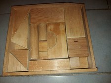 Holzbausteine natur gebraucht kaufen  Berlin