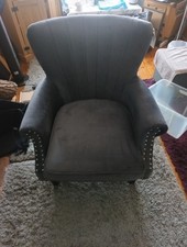 Grey armchair for sale  BURGESS HILL