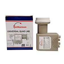 Receptor Quad LNB 0.1dB KU Band LNBF FTA Linear HD Pronto Satélite 4 Portas comprar usado Receptor Quad LNB 0.1dB KU Band LNBF FTA Linear HD Pronto Satélite 4 Portas comprar usado  Enviando para Brazil