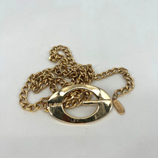 Usado, Cinto de corrente de metal dourado vintage Guess logotipo Y2K anos 90 G comprar usado  Enviando para Brazil