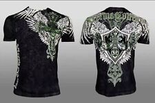 Camiseta masculina Xtreme Couture Affliction LONG VIEW tatuagem motociclista P-5XL, usado comprar usado  Enviando para Brazil
