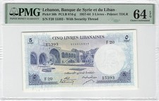 Lebanon livres 1961 d'occasion  Expédié en Belgium