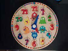 Orologio puzzle educativo usato  Roma