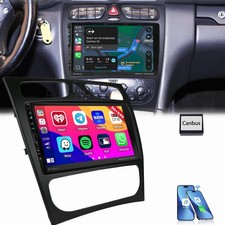 Do Mercedes Benz Klasa C W203 CLK C209 Carplay 2 + 64G Android GPS USB Radio samochodowe na sprzedaż  Wysyłka do Poland