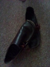Brown leather moccasin for sale  SHEFFIELD