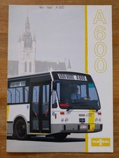 Bus-Prospekt VAN HOOL A 600 Linienbus - Omnibus comprar usado  Enviando para Brazil