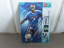 Cartão comercial de futebol americano assinado à mão FRANÇA - PATRICK VIEIRA  comprar usado  Enviando para Brazil
