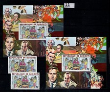 NG DJIBOUTI 1980 - MNH - PERF+IMPERF - AJEDREZ segunda mano  Embacar hacia Mexico