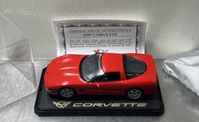 Chevy Corvette 1997 Brookfield Collectors Guild escala 1/25 diecast coche de promoción rojo segunda mano  Embacar hacia Mexico