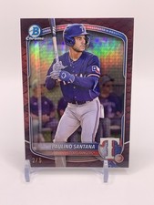 Paulino Santana - 2025 Bowman Chrome Prospects #BCP-72 VERMELHO REPTILIANO /5 (RC)🦎🔥 comprar usado  Enviando para Brazil