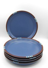 Usado, Mesa Dansk azul celeste 10 3/8 pol. Pratos de jantar código padrão DANMESB conjunto de 5 falhas comprar usado  Enviando para Brazil