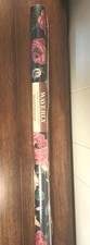 Rolo de papel de parede vintage NOS Waverly azul marinho floral rolo duplo 60,75 pés quadrados comprar usado  Enviando para Brazil