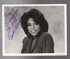 Signed autograph oprah for sale  Gloucester