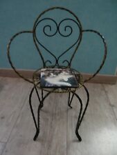 Petit fauteuil fer d'occasion  Viry