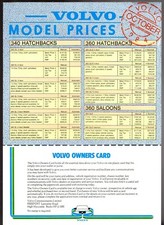 Volvo prices equipment for sale  UK