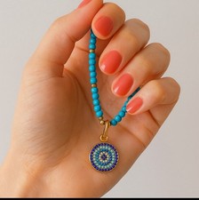 Collier fantaisie bohème d'occasion  Chalon-sur-Saône