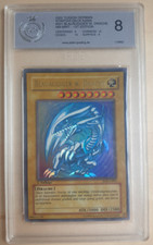 Yugioh karte blauäugiger gebraucht kaufen  Dresden