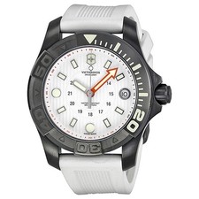 Victorinox Swiss Army 241556 Dive Master 500 38mm relógio unissex de borracha mostrador branco comprar usado  Enviando para Brazil
